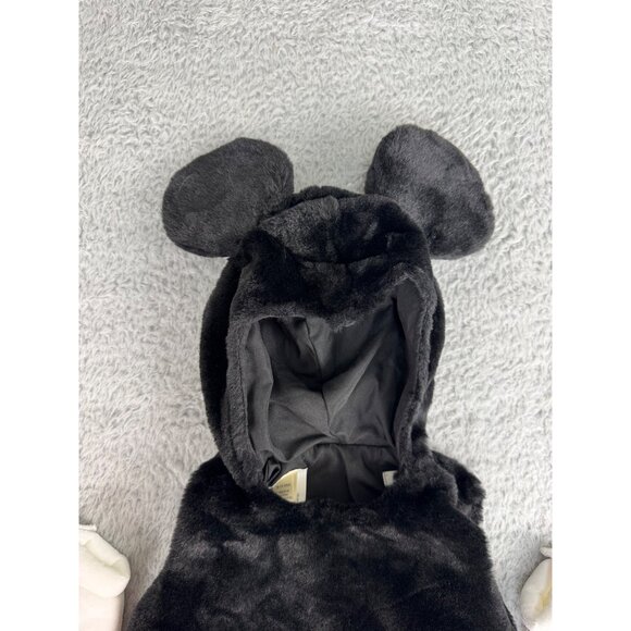 Disney Mickey Mouse Infant Costume 6-12 Mos By Pottery Barn Kids W/ Gloves/Shoes - Picture 16 of 16